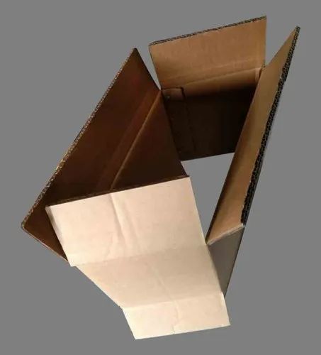 Brown corrugated punching box